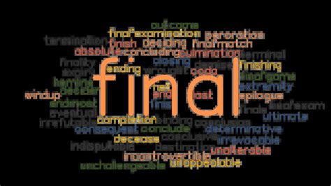 finale synonyms|finale simile.